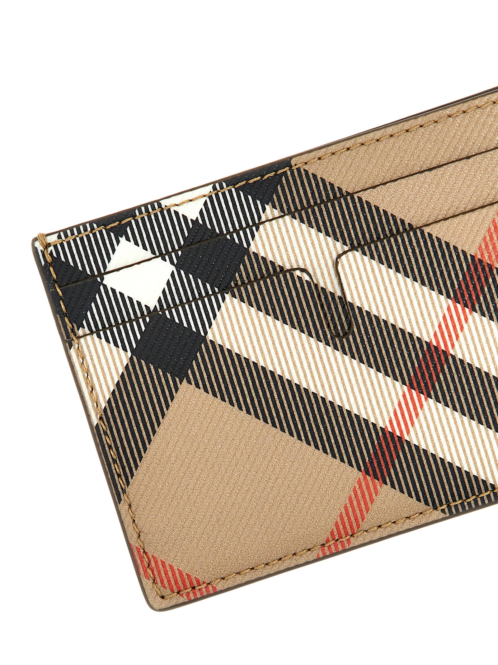 Burberry Check Kaarthouder – Beige - Afbeelding 3