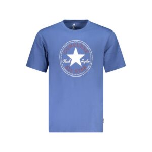 Converse Heren T-shirt – Blauw - Afbeelding 1
