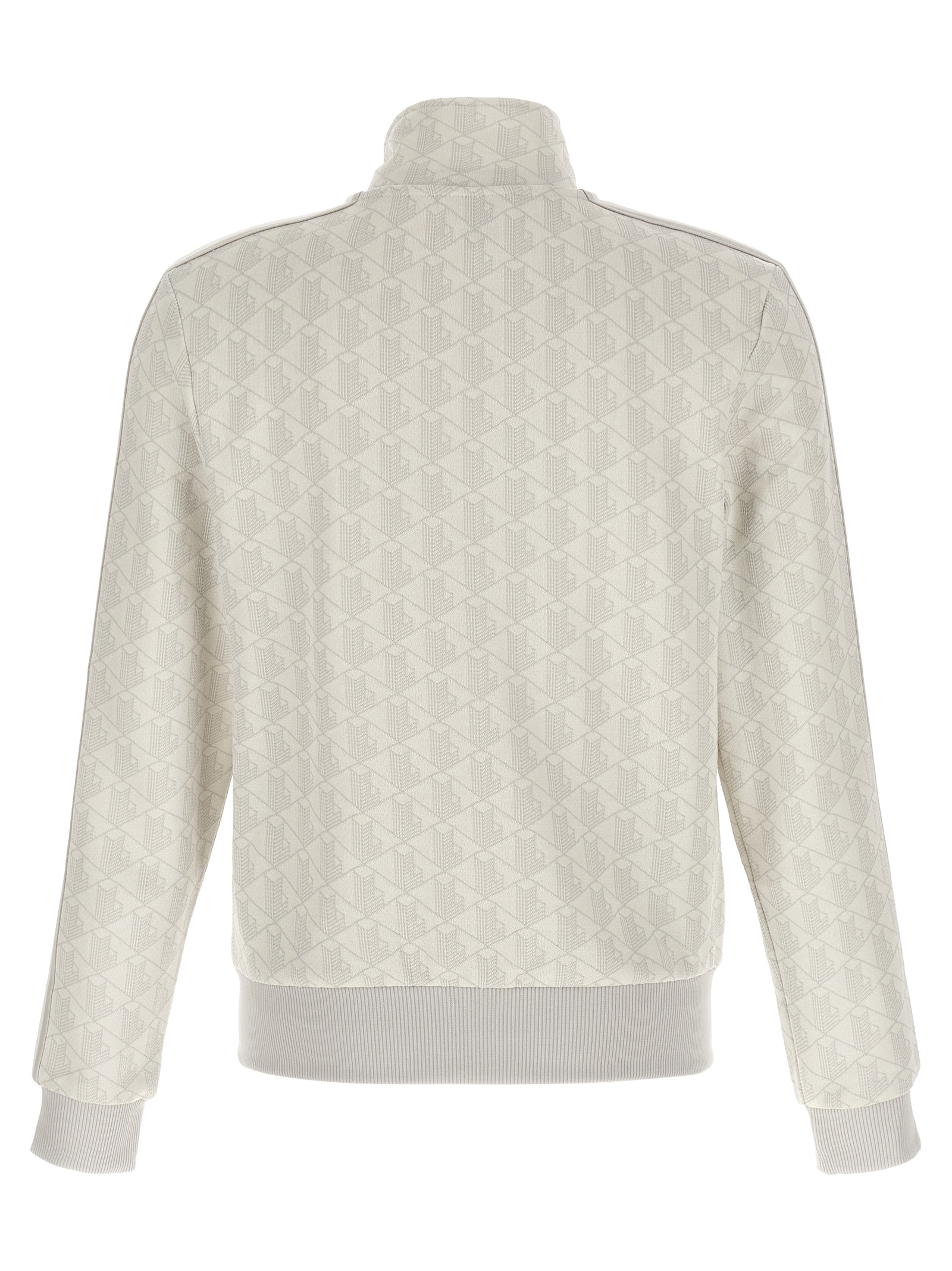Lacoste Paris Jacquard Heren Sweatshirt – Grijs - Afbeelding 2