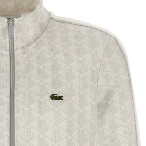 Lacoste Paris Jacquard Heren Sweatshirt – Grijs - Afbeelding 4