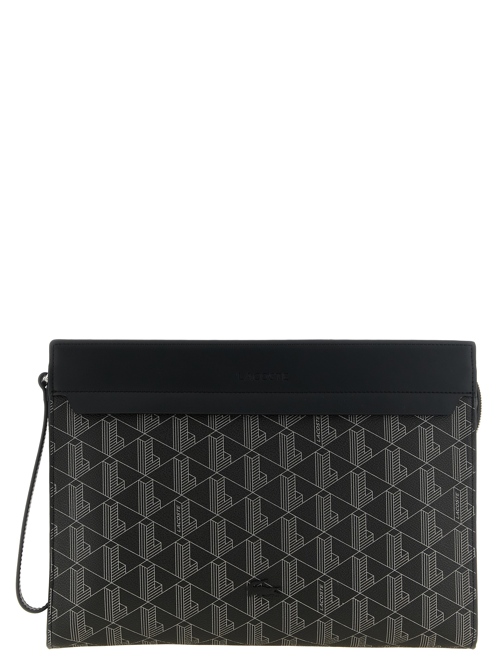 Lacoste The Blend Laptop Case – Grijs - Afbeelding 1