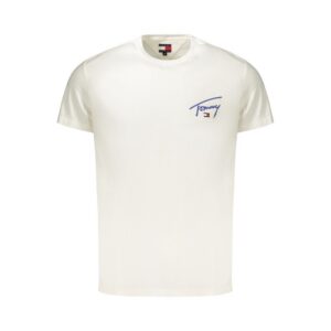 Tommy Hilfiger Heren T-shirt – Wit - Afbeelding 1