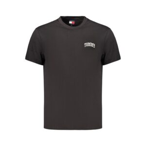 Tommy Hilfiger Heren T-shirt – Zwart - Afbeelding 1