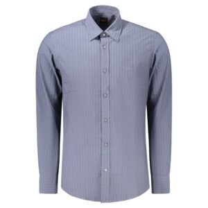 Hugo Boss Heren Overhemd – Blauw - Afbeelding 1