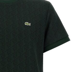 Lacoste Heren T-Shirt – Groen Monogram - Afbeelding 3