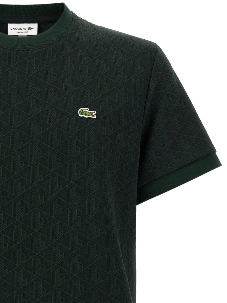 Lacoste Heren T-Shirt – Groen Monogram