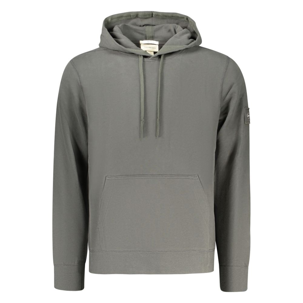 Calvin Klein Heren Hoodie – Grijs