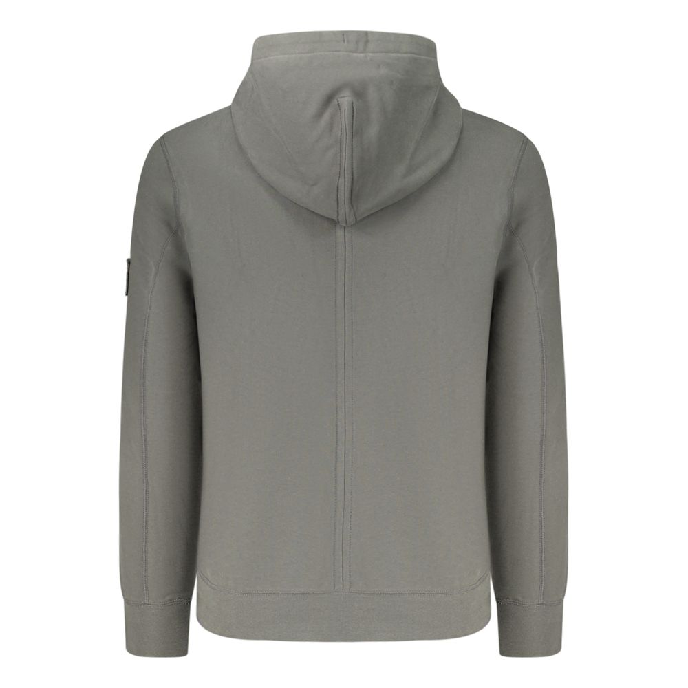 Calvin Klein Heren Hoodie – Grijs