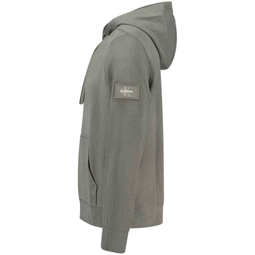 Calvin Klein Heren Hoodie – Grijs