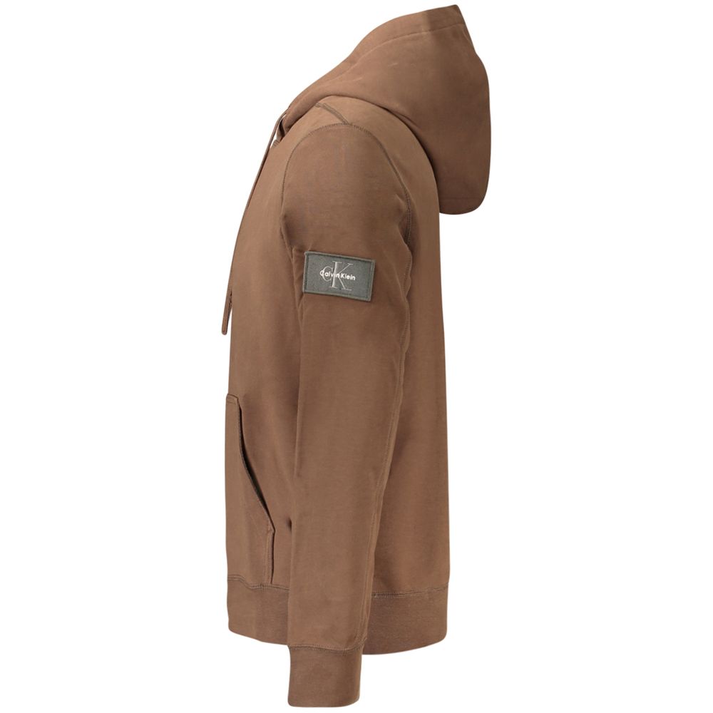 Calvin Klein Heren Hoodie – Bruin