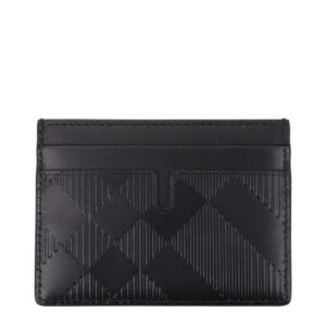 Burberry Leren Kaarthouder – Zwart - Afbeelding 2