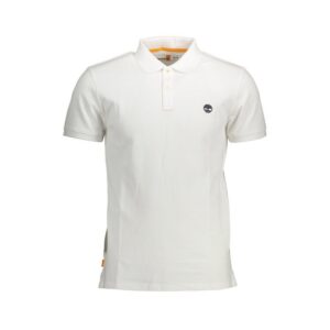 Timberland Heren Polo Slim Fit – Wit - Afbeelding 1