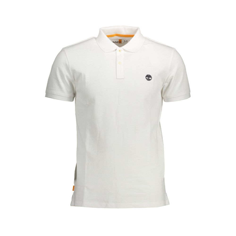 Timberland Heren Polo Slim Fit – Wit