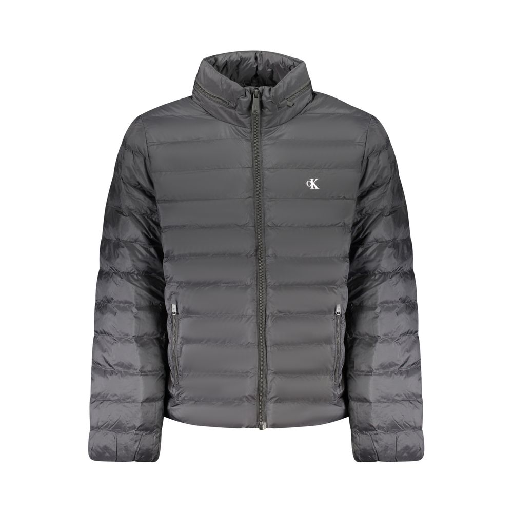 Calvin Klein Herenjas – Zwart – Afneembare Capuchon